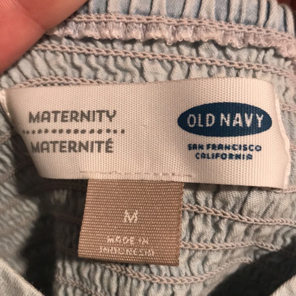 Light Wash Denim Maternity Dress size Medium - Picture 5 of 9